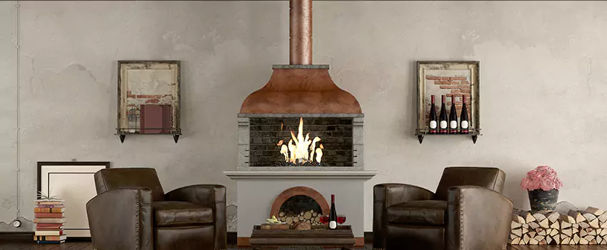 Thelin Hearth Products Providence Pellet Insert Fireplace Installation in Citrus Park, FL
