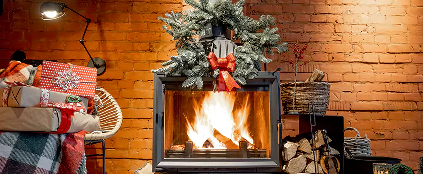 Travis Industries Linear Gas Fireplace Installation in Citrus Park, Florida