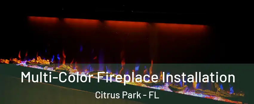  Multi-Color Fireplace Installation Citrus Park - FL