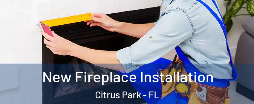  New Fireplace Installation Citrus Park - FL