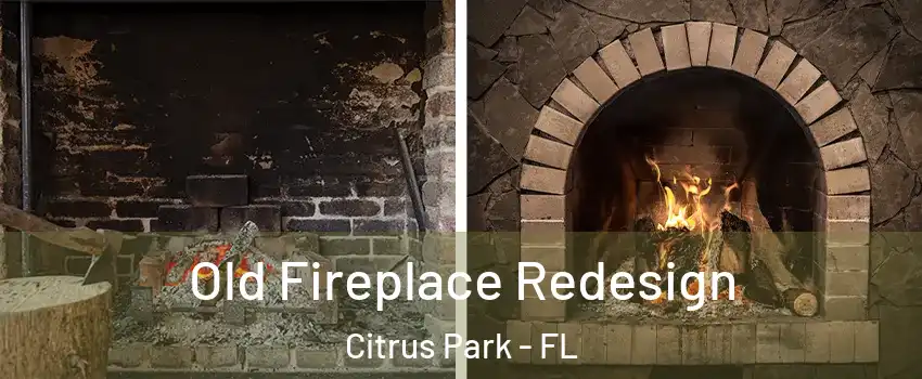  Old Fireplace Redesign Citrus Park - FL