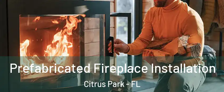  Prefabricated Fireplace Installation Citrus Park - FL