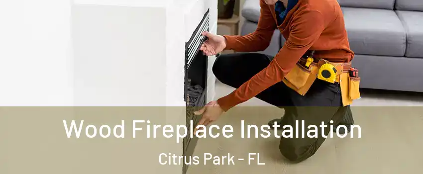  Wood Fireplace Installation Citrus Park - FL